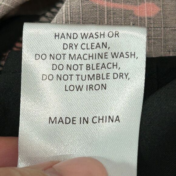 Hutch Modcloth Lets Go Boho Tiered Maxi Dress Brown Black Belted Women's 8 NWT - Picture 13 of 13